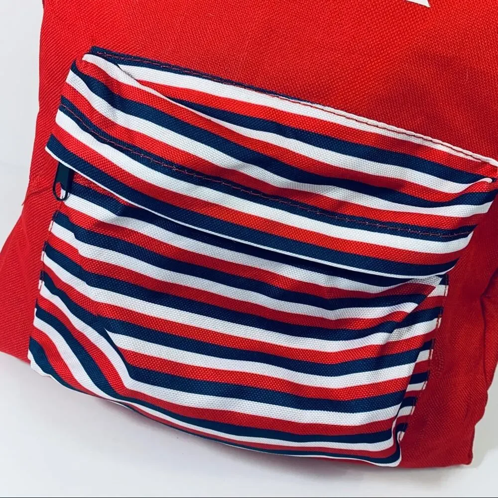 LA Angels / San Diego Zoo Backpack Safari Pack Striped California Angels MLB